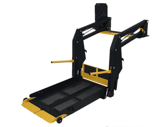 E-1050 Vertical Split Platform (smaller vans)