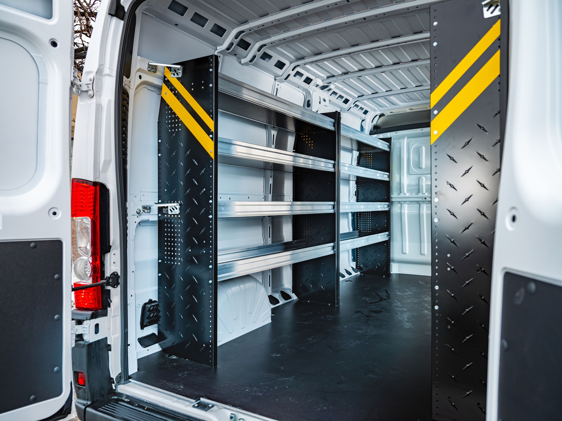 Back of cargo van